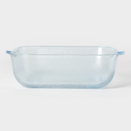 Glass form for baking, 20 × 20 × 6.6 cm