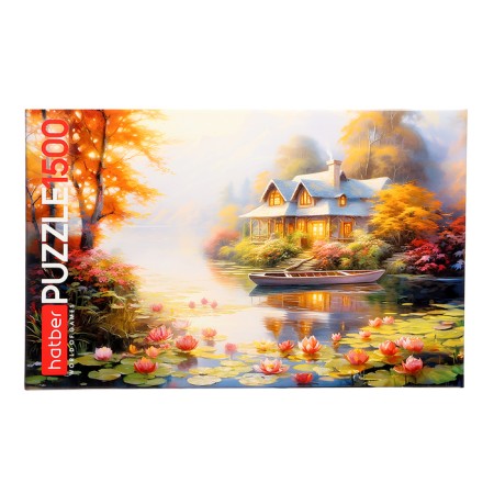Puzzle "water lilies", 1,500 elements-1