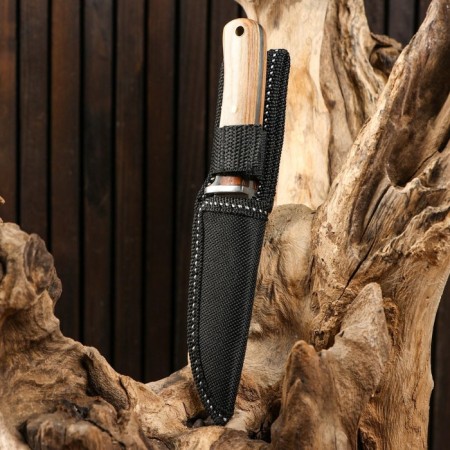 Hunting knife "ATLI" 16 cm, blade 80mm/2.8 mm, tree-4
