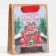 Craft vertical package "New Year's Express", S 12 x 15 x 5.5 cm, New Year
