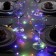 Girland "Mishura" 10 m Rosa, IP20, silver thread, 200 LED, glow of multi, 12 V