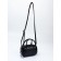 Women's bag, 20*9*12, lightning departure, belt lengths, black