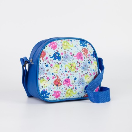 Lightning bag, blue/blue color