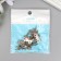 Loop for the casket metal curly silver set 8 pcs 2x2.1 cm