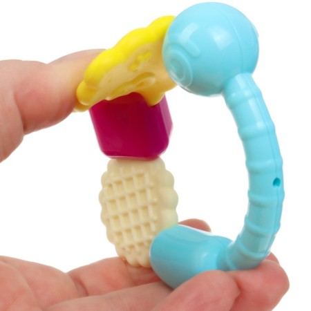 A set of rattles "Sweets", with elastic elements, 5 pcs, crumb I-13