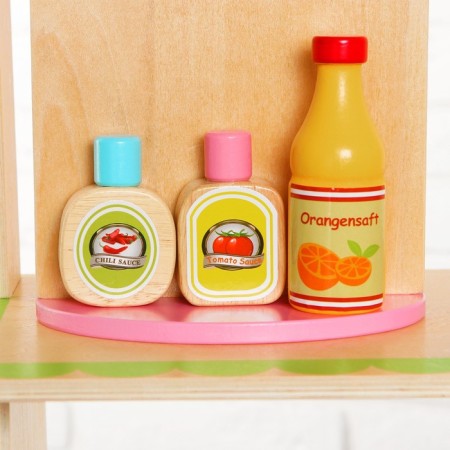 Game set "Play the store", wooden products in the set-3