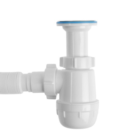 Siphon for sipi "Ani Plast" Varangian VA0515, 1 1/2 "x 40 mm, with corrugation 40 x 40/50 mm-2