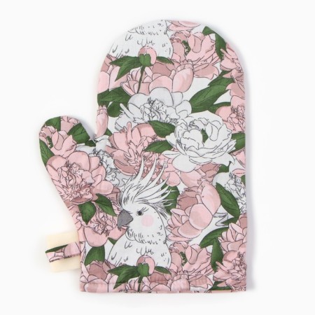 Mittens-place Ethel "Parrot" 20x28 cm, 80% HL, 20% PE, satin 110 g/m2-3