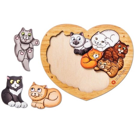 Пазл «Котята»-2