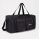 Sports bag, lightning department, 4 outer pockets, long belt, black color