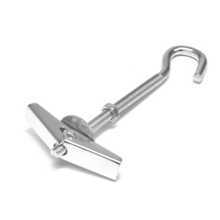 Anker "Tundra", ceiling, folding, spring, with a hook, white zinc, m5-3