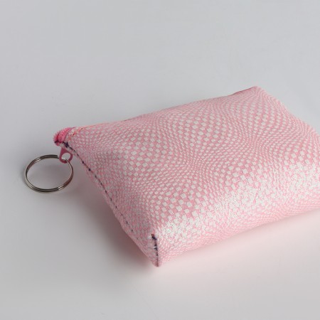 Women's wallet with lightning, pink color-2