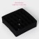 Organizer for storing linen "Smart", 24 cells, 32 × 32 × 10 cm, black color