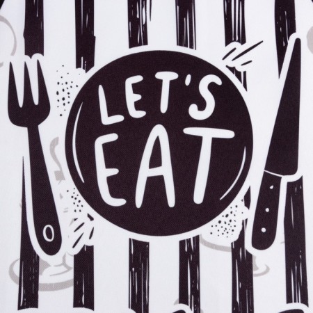 Apron of Dolyana "EAT" 60x80 cm, 100% p/e-2