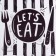 Apron of Dolyana "EAT" 60x80 cm, 100% p/e