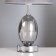Table lamp "Isolda" 1x40W E27 Smoky 22.5x22.5x38cm
