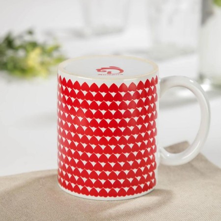 Homeleon mug Ceramic share "I love you", 350 ml, red color-5