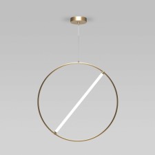 Suspendor EUROSVET ELEMENT 90282/1, LED, 10 W, 3300/4200/6500K, 490LM, 590x590x1000 mm, remote control, color of bronze