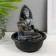 The desktop fountain from the network, the backlight "Buddha in lotuses" 16x16x19 cm