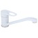 Accoona A4130G kitchen mixer, single -leaf, white, matte