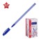 Ballic handle Luxor Stripes, node 0.7 mm, blue ink, white-blue body