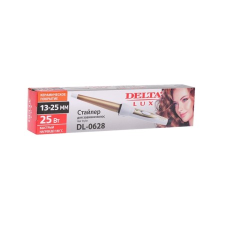 Delta Lux DL-0628, 25 W curbstick, ceramic coating, d = 13-25 mm, up to 180 ° C, white-4