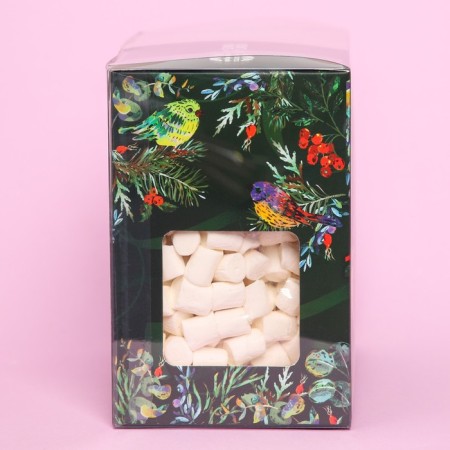 Gift set “Happy New Year!”: Hot chocolate 25 g x 4 pcs., Marshmallow 50 g, a thermostat 250 ml.-5