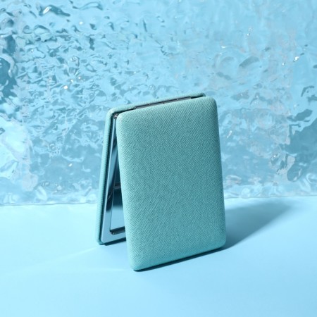 Mirror folding "shine", 6.3 × 8.7 × 1.8 cm, blue color-3