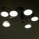 Chandelier 625356/6 LED 78W 3 modes 3000-6000k black-white 96x96x33 cm Bayerlux
