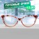 Ready glasses GA0677 (color: c1 print; diopter: + 2.5; tint: no)