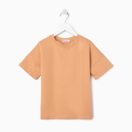 T -shirt Children's Minaku: Basic Line Kids Sand color, height 146-7