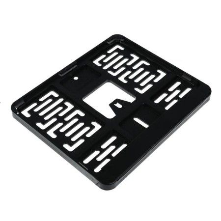 Frame for a license plate on a motorcycle/moped/ATV, 190*145 mm, black, AFC-14, GOST R 50577-2018-1