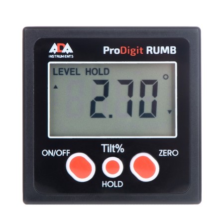 Digital level/ADA Pro-Digit Rumb A00481, magnetic, 4x90 °, resolution 0.05 °, 9V-1