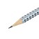 Black-granographic pencil Faber-Castell Grip 2001 B Professional, three-sided case, massage checkers