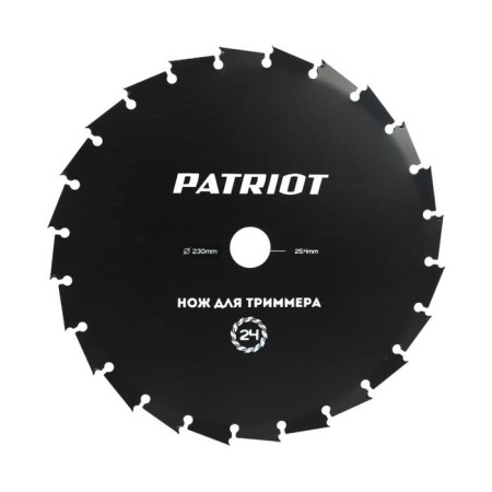 Knife Patriot TBS-24, 230x25.4 mm, 24 teeth