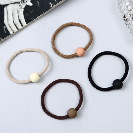 Camila hair gum, matte, 5 cm, mix-1