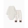 A set for a newborn (body/pants) "stars", beige color, height 68 cm