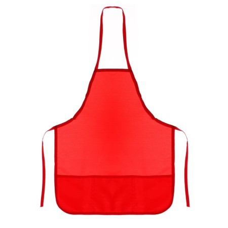 Apron for labor + sleevens, 550 x 440/250 x 160 mm, size M (height 122-158), calligrata red-1