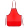 Apron for labor + sleevens, 550 x 440/250 x 160 mm, size M (height 122-158), calligrata red