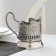 The cup holder "Fatherland. Duty. Honor ", d = 61 mm, nickelled, with blackening