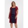 Women's dress, size 54, blue, red color