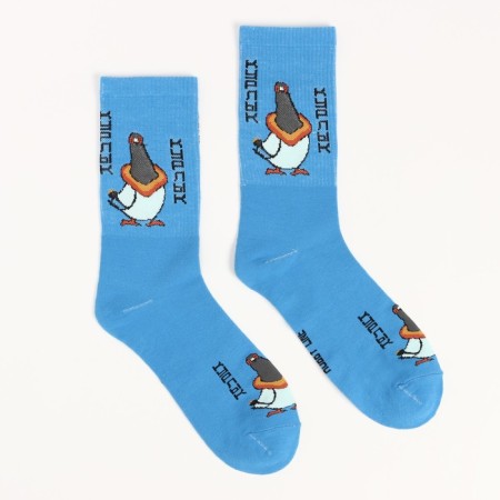 Male socks "dove", blue color, size 41-45