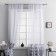 Set of curtains "Noah", size 2x145x270 cm, color gray color