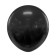 Latex ball 24 "Black pastel, set 10 pcs.