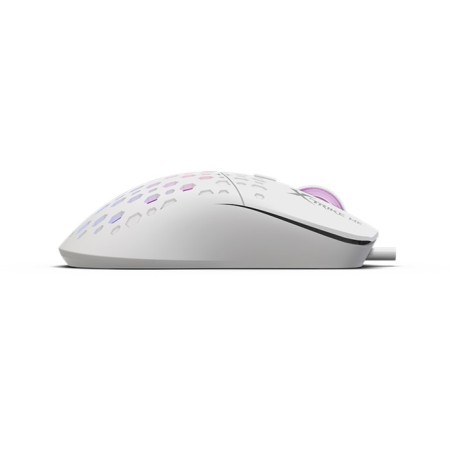Mouse XTRIKE ME GM-209W, game, wired, backlight, 8000 dpi, USB, 1.5 m, white-3