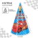 Paper cap "Lightning Makvin", cars