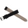 Solomon watch strap, 16 mm, eco-leather, L-19 cm, black