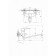 FAUZT FZS-888-126 bathtub mixer, single-leaf, pour 340 mm, watering can, chrome