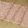 Lace elastic fabric, 180 mm × 2.7 ± 0.5 m, pink-beige color