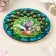 The plate of the candy "Beloved Mom", 19.5x19.5 cm